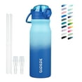 thumbnail image 1 of BJPKPK 25oz Stainless Steel Water Bottle with Straw, Insulated Water Bottle, Sky, 1 of 7
