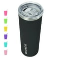 thumbnail image 1 of BJPKPK Black Skinny Stainless Steel Tumblers 20 oz Slim Insulated Reusable Coffee Travel Water Tumbler Cup With Lid, 1 of 6