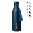 thumbnail image 1 of BJPKPK Insulated Water Bottles with Strap,25oz Stainless Steel Metal Flask,Navy Blue, 1 of 6