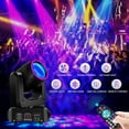 thumbnail image 1 of Bjsuc 280W Moving Head Spotlights – 8 Colors with Remote Control for Christmas Wedding DJ Party Dance Show Club Wedding Stage Lighting, 1 of 5