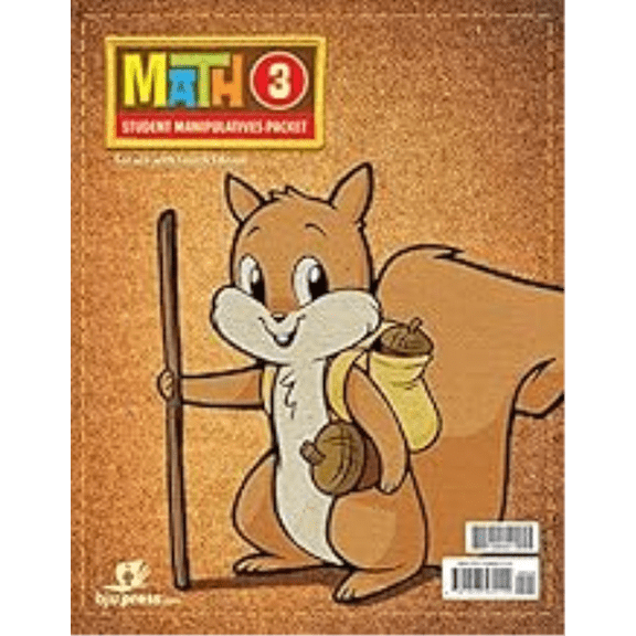 Pre-Owned BJU Press Math 3 Student Manipulative Packet 4th Ed.