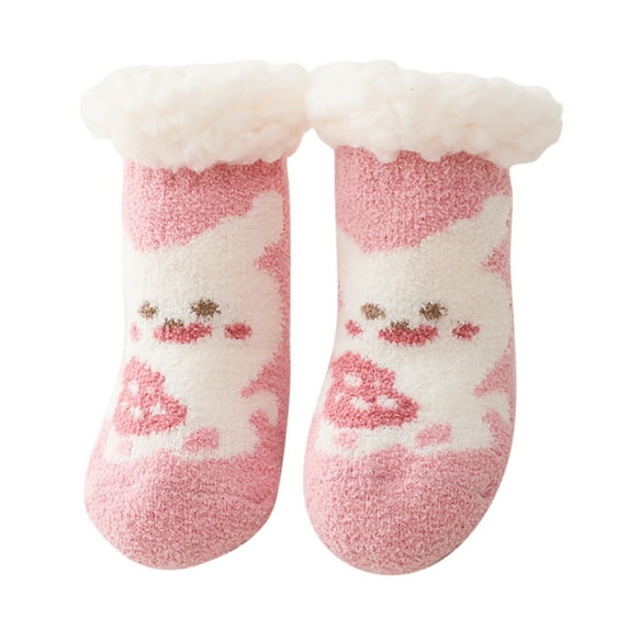 BJUTIR Baby Socks Christmas Socks Toddler Boys Girls Children Socks Soft Sole Non Toddler Shoes Socks Princess Socks Floor Toddler Boy Girl Socks