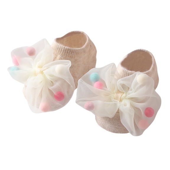 BJUTIR Baby Socks Shoes Toddler Kids Bottom Socks Bowkot Socks Socks Princess Soft Socks Children Floor Baby Socks 2023