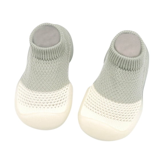 BJUTIR Baby Toddler Soft Shoes Walkers Colors Indoor First Mixed Mesh Socks Elastic Shoes