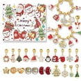 thumbnail image 1 of BJUTIR Christmas Countdown Advent Calendar 2023 With Fashion Diy Bracelet Necklace Charms Jewelry Advent Calendars Special Meaning Xmas Gifts For Girls Holiday Decor, 1 of 8