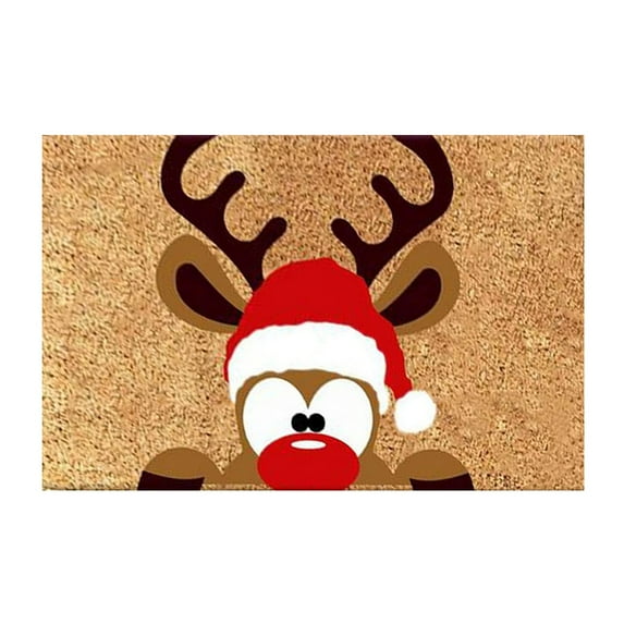 BJUTIR Christmas Doormat Personalized Front Door Decoration Christmas Decoration 40 X 60 Cm Holiday Decor