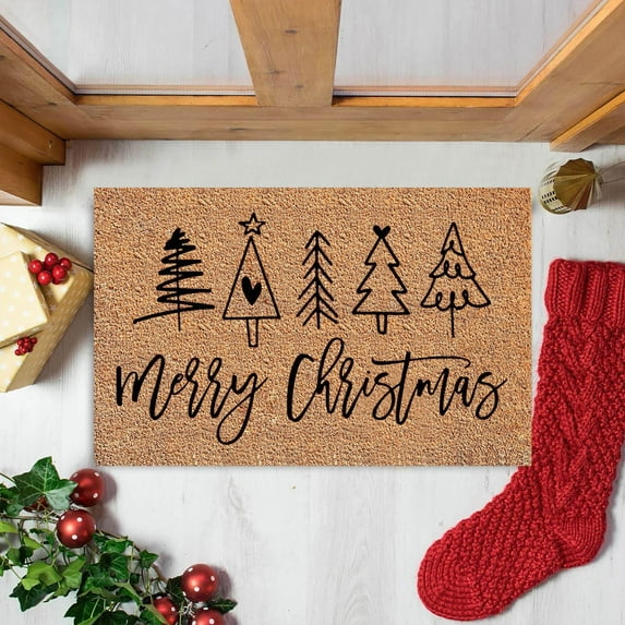 BJUTIR Door Mat Christmas Decoration Door Mat Bathroom Welcome Floor Door Mat Floor Mat