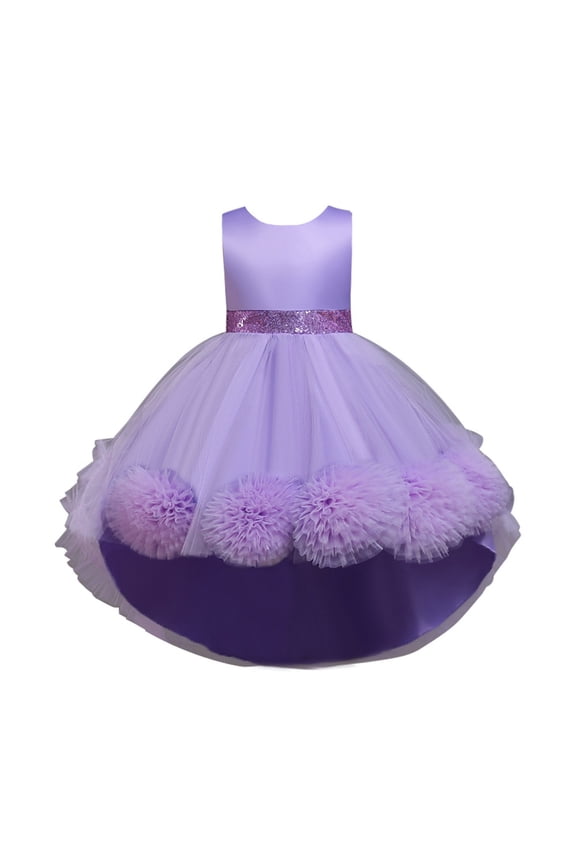 Girls Dresses Kids Toddler Baby Spring Summer Print Ruffle Sleeveless Party Decorations Princess Dress