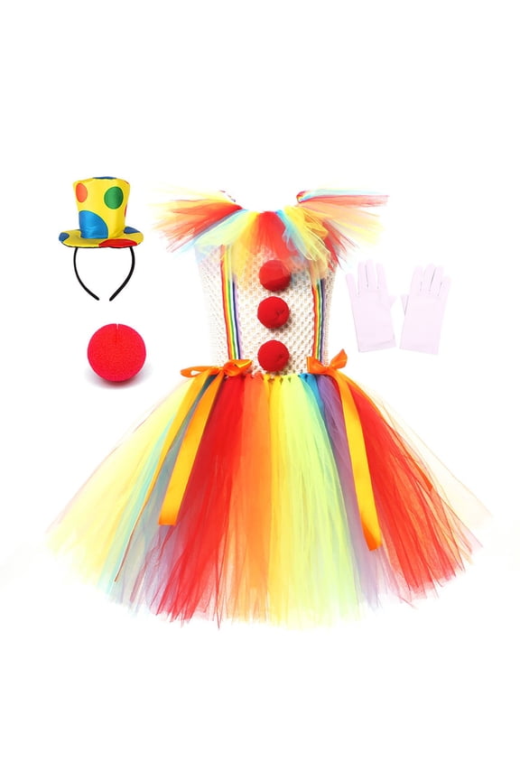 Girls Outfits Puffy Skirt Stage Performance Four Piece Set Casual Loose Set Trend Yellow Clothing Set Size 10-12 Years