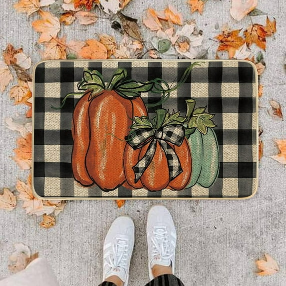 BJUTIR Indoor And Outdoor Carpet Porch Front Door Thanksgiving Decor Doormat Carpet Floor Mat 40X60Cm