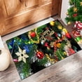 thumbnail image 1 of BJUTIR Snow Decor Kitchen Rug Let It Snow Christmas Winter Holiday Party Floor Mat Home Kitchen Christmas Decoration 15.7X23.6 Holiday Decor, 1 of 9