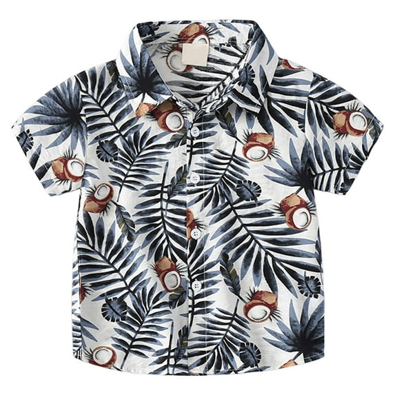 BJUTIR Summer Shirts For Boys Toddler Girls Short Sleeve Cartoon Letter Prints T Shirt Tops