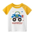 thumbnail image 1 of BJUTIR T Shirts For Boys Girls Kids Baby Cars Print Short Sleeve Crewneck T Shirts Tops Tee Clothes For Children, 1 of 2