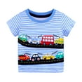 thumbnail image 1 of BJUTIR T Shirts For Boys Girls Kids Car Cartoon 3D Prints Loose Tops Soft Short Sleeve T Shirt Tee Tops Clothes, 1 of 9