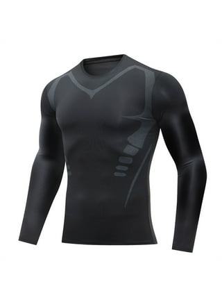 McDavid Premium Black Long Sleeve Body Compression Shirt Men's Small