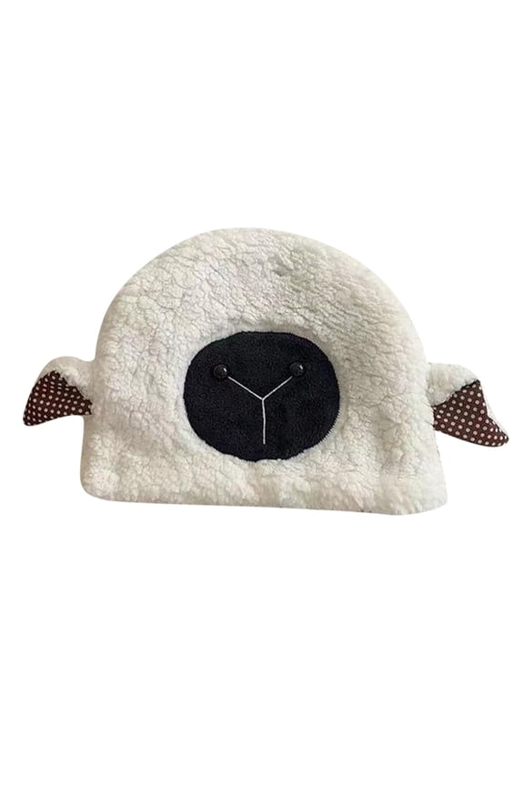 Winter Hats For Men Women Women Warm Windproof Hat Ski Riding Warmer Cute Cartoon Sheep Ear Hat Cute Cap For Women Girl