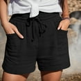 thumbnail image 1 of BJUTIR Women Shorts Pants Straight Leg Casual Pants High Waist Sports Loose Shorts Casual Fashion Pants, 1 of 5