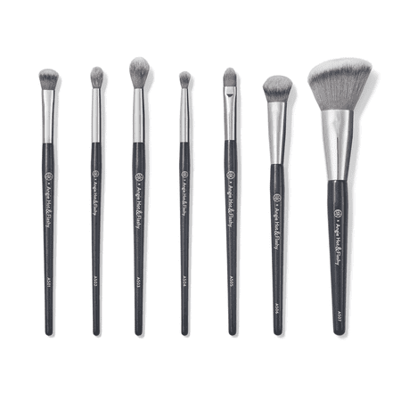 Flytod BK Beauty Brush - Brush Set (7PC) - Viral Under-Eye Concealer, Eye Shadow, Bronzer, Blush & Highlighter Makeup Brushes