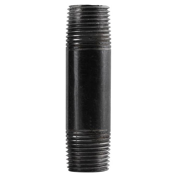 BK Products 586-030AH Malleable Galvanized Black Steel Nipple 1-1/4 MPT in.