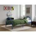 thumbnail image 1 of BK Furniture Brooklyn Classic Metal Bed, Twin, Blue, 1 of 6
