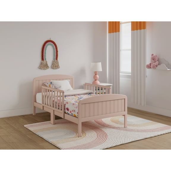 BK Furniture Harrisburg XL Wooden Toddler Bed in Clay