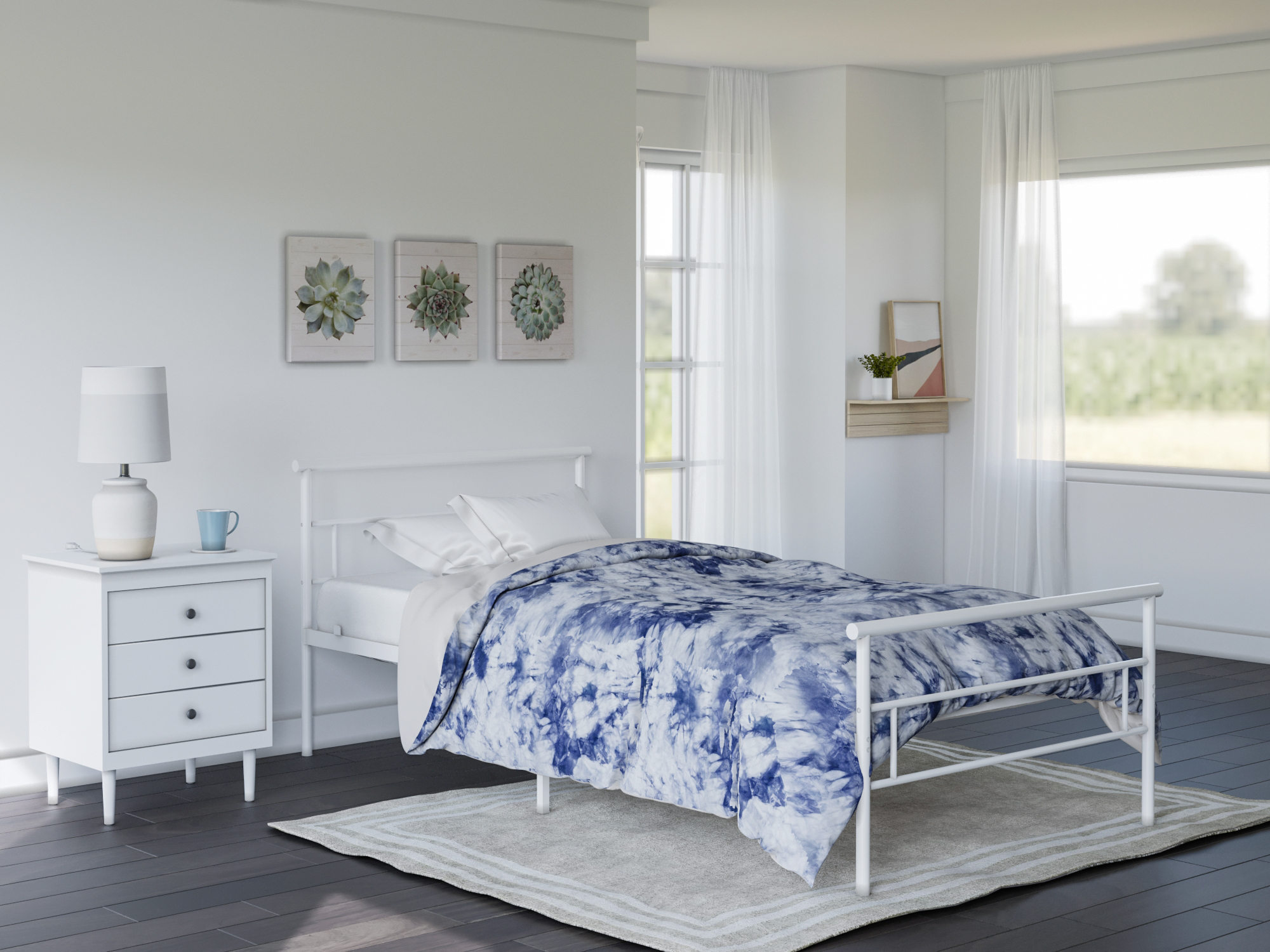 KidKraft Addison Toddler Bed White