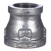 BK Pipe Fittings, Galvanized Reducing Coupling, 1-1/4 x 1-In.