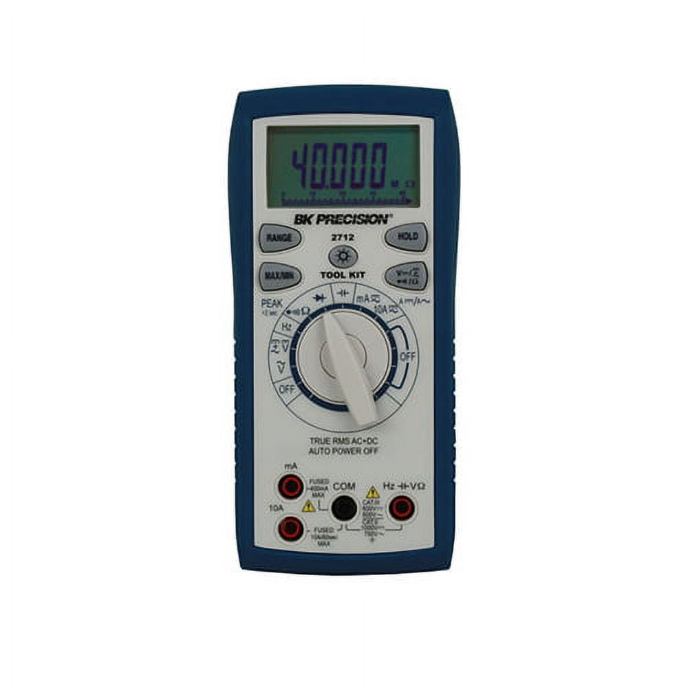 BK Precision 2712 True RMS AC/DC Tool Kit Digital Multimeter w ...