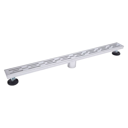 BK Products 2 in. Dia. Nickel Linear Shower Drain