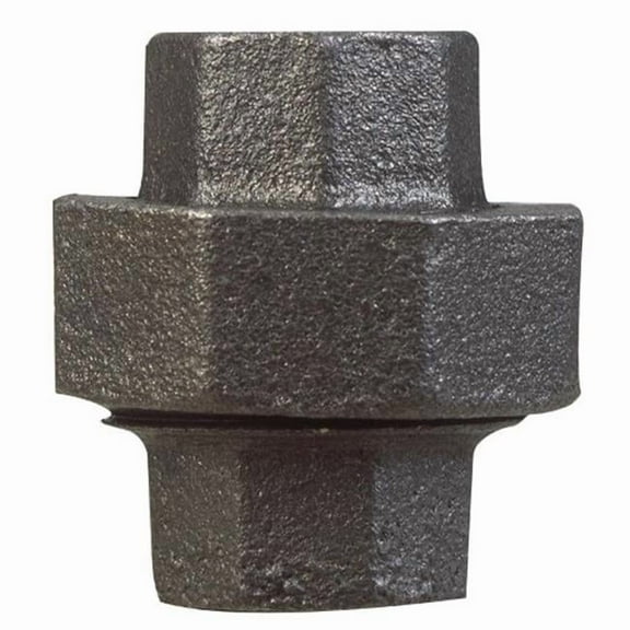 Matco-Norca Union 521-702HN - Black Malleable Iron - 0.38"