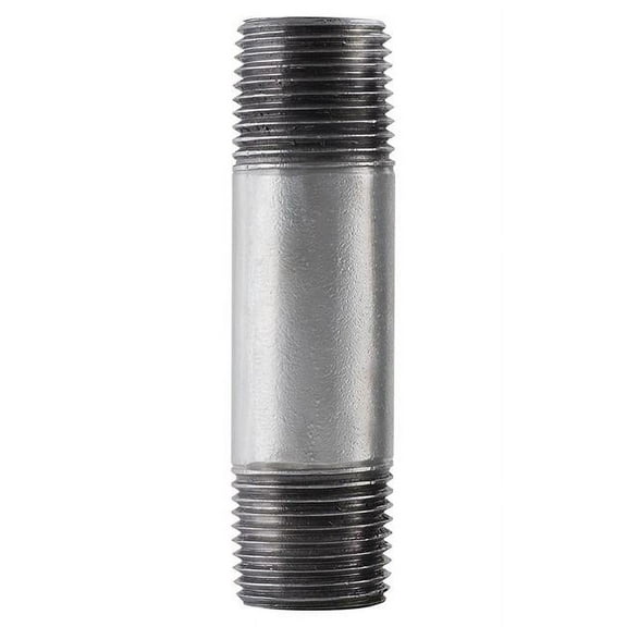 BK Products 564-060AH Malleable Galvanized Steel Nipple 3/4 MPT x 5-1/2 in.