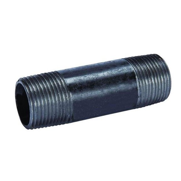 BK Products 586-040AH Malleable Galvanized Black Steel Nipple 1-1/4 MPT in.