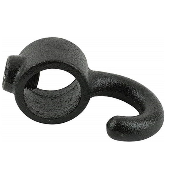 BK Products Black 3/4-in Hook fits Pipe O.D. 1.05-in