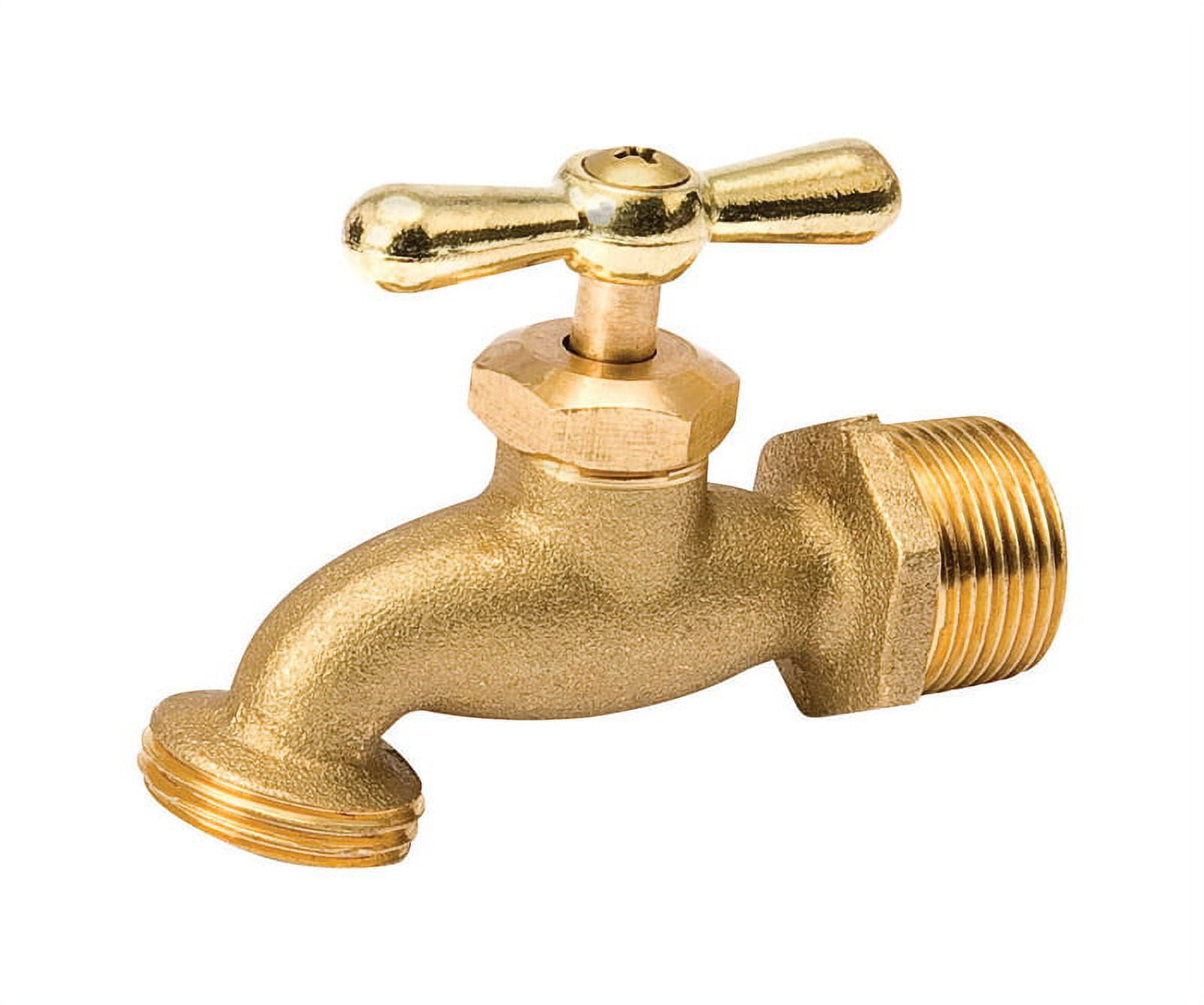 BK Products Lead-Free Brass Rough Finish Hose Bibb