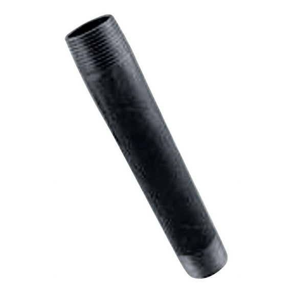 BK Products Southland 3 in. MPT Black Steel Close Nipple