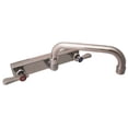 thumbnail image 1 of BK Resources BKEEVO8SM8 8 in. Evolution Splash Mount Stainless Steel Faucet, 8 in. Reach, 1 of 1