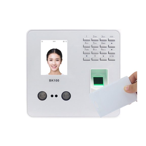 BK100 /IP Biometric Fingerprint Face Recognition Employee Time Attendance Machine With keyboard Time Clock Recorder - Efficient Management