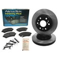 thumbnail image 1 of BK1374-2 Front Premium E-Coat Rotors and Semi-Metallic Disc Brake Pads and Hardware Set Kit, 1 of 9