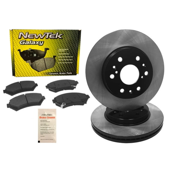 BK1476-5 Rear Premium E-Coat Rotors and Ceramic Pads