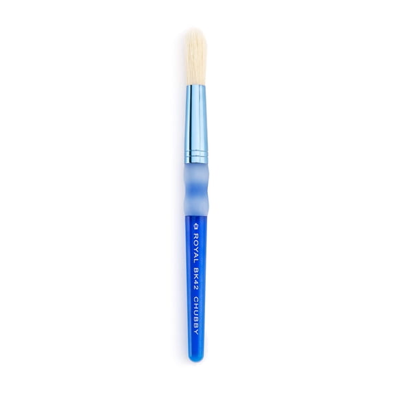 Big Kid's Choice™ Toddler Chubby Round Brush - Blue