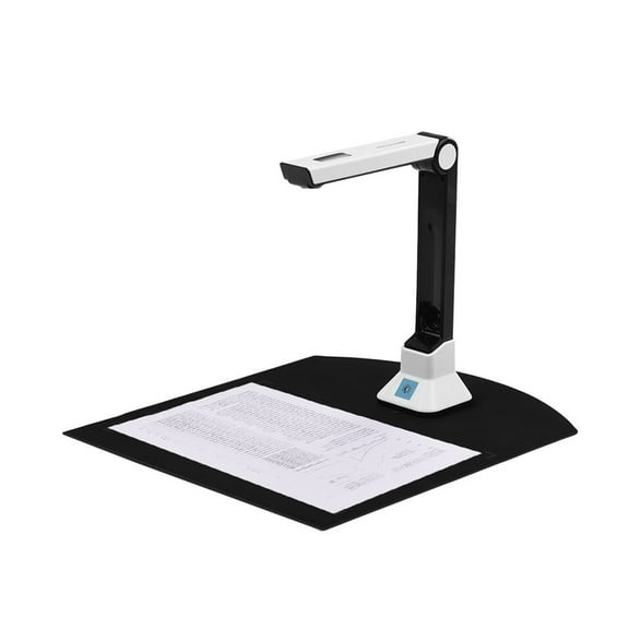 BK50 Portable 10 Mega-pixel High Definition Book Scanner, Capture Size A4 Document Camera For File Recognition Scanner ,Fast, Easy Scanning