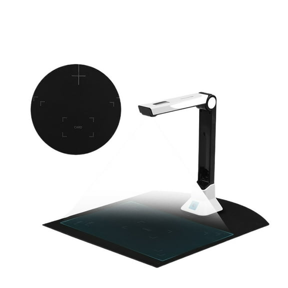 BK50 Portable 10 Mega-pixel High Definition Book Scanner, Capture Size A4 Document Camera For File Recognition Scanner ,High-Speed Capture