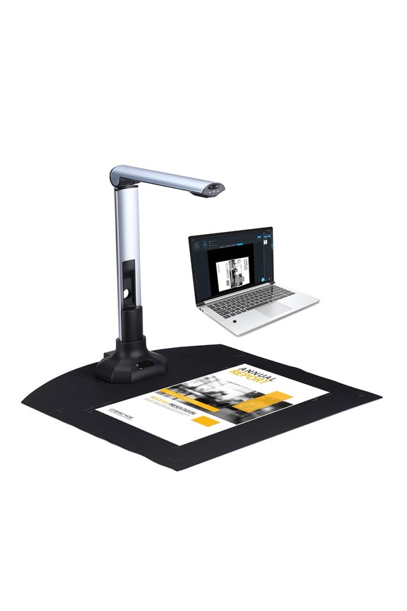 BK52 Portable Book & Document Camera Scanner Capture A3 HD 10 Mega-pixels USB 2.0 High Speed Scanner w/ LED Light for ID Cards