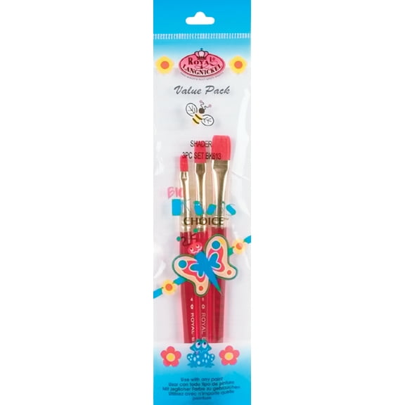 BK613 | Big Kid's Choice 3pc Shader Brush Set