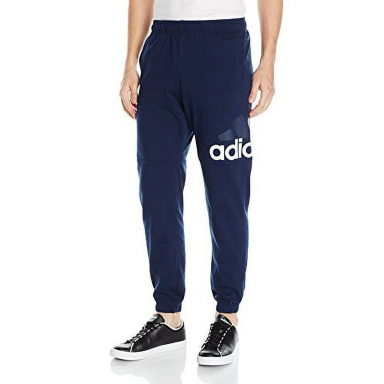 Mens Adidas Logo Linear Sweatpant Essentials BK7410]