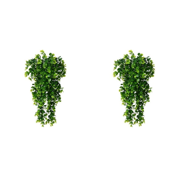 BKBP Artificial Hanging Plants, 2.6ft Fake Ivy Vine for Wall House Room for Wall Indoor Outdoor Decoration (No Baskets)
