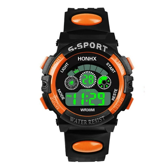BKBP Electronic Watch Led Men Luminous Analog Digital Sport Watch Luxury Wrist Men's Watch