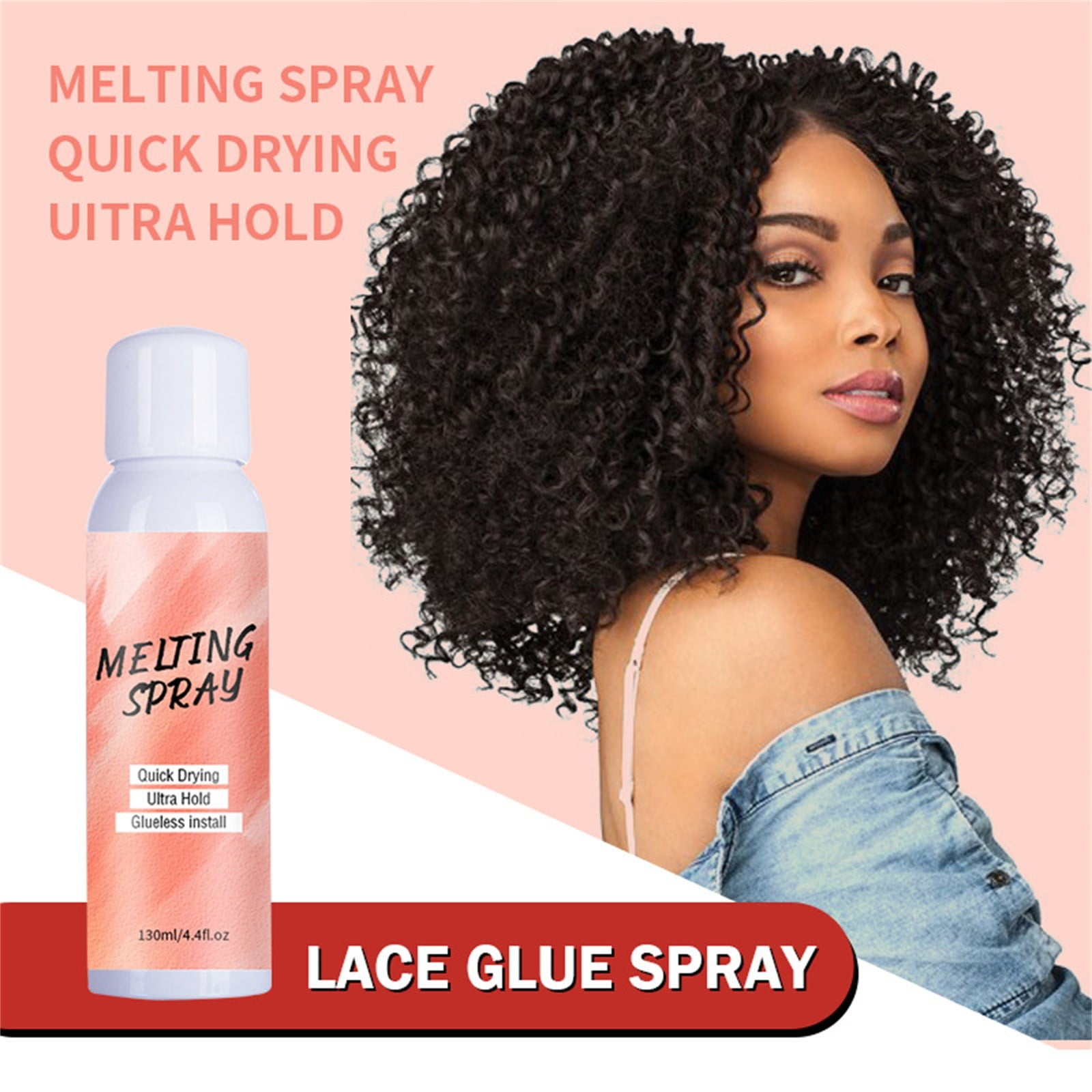BKBP Lace Melting and Holding Spray for Glueless Wig Hair Adhesive for