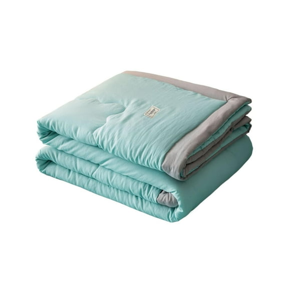 BKBP Lightweight Solid Color Quilt, Soft Summer Comforter for King, Twin, or Full Size Beds, Washable & All-Season Bedspread, Perfect for Home or Travel (2 Size Options)