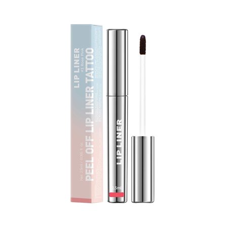BKBP Lip Liner Peel Off Lip Liner Peel Off Lip Stain, Long Lasting Lip Stain Peel Off Showing Natural Lip Color Soft Delicate Lip Blam Lip Liner